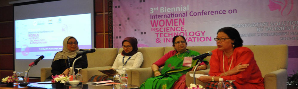 Participated as a Panel Speaker at 3ed Biennial International Conference on WOMEN IN SCIENCE TECHNOLOGY &amp; INNOVATION- Innovative